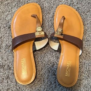 Michael Kors flip flops!